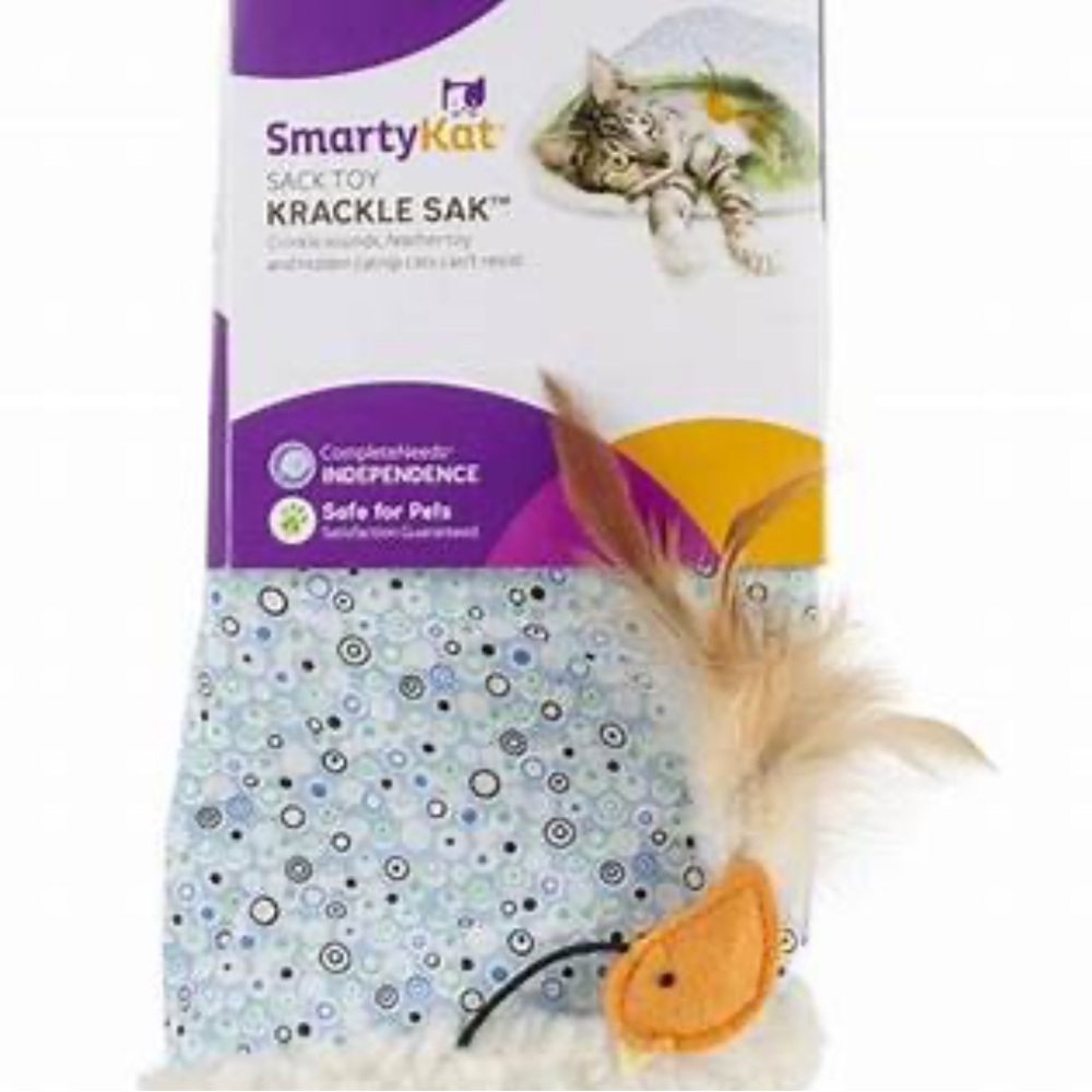 Like New Smartykat Sack Toy KrackleSak
